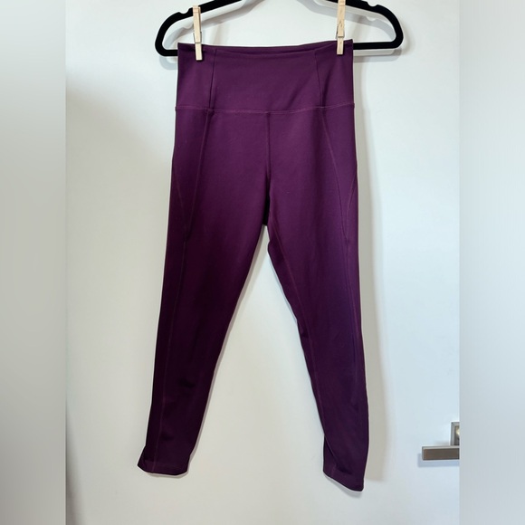Girlfriend Collective Compression Leggings-plum purple/small - Picture 13 of 13